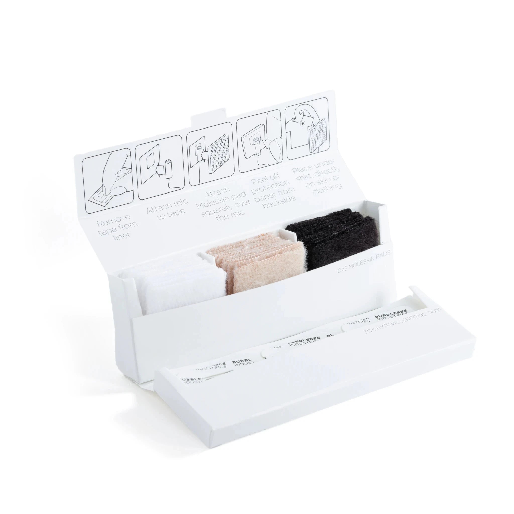 The Invisble Lav Covers - Moleskin Bubblebee Industries | Wonka Audio