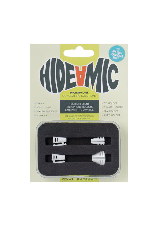 4er Set für DPA 6060 / 6061 und Sennheiser MKE 1 Hide a Mic | Wonka Audio
