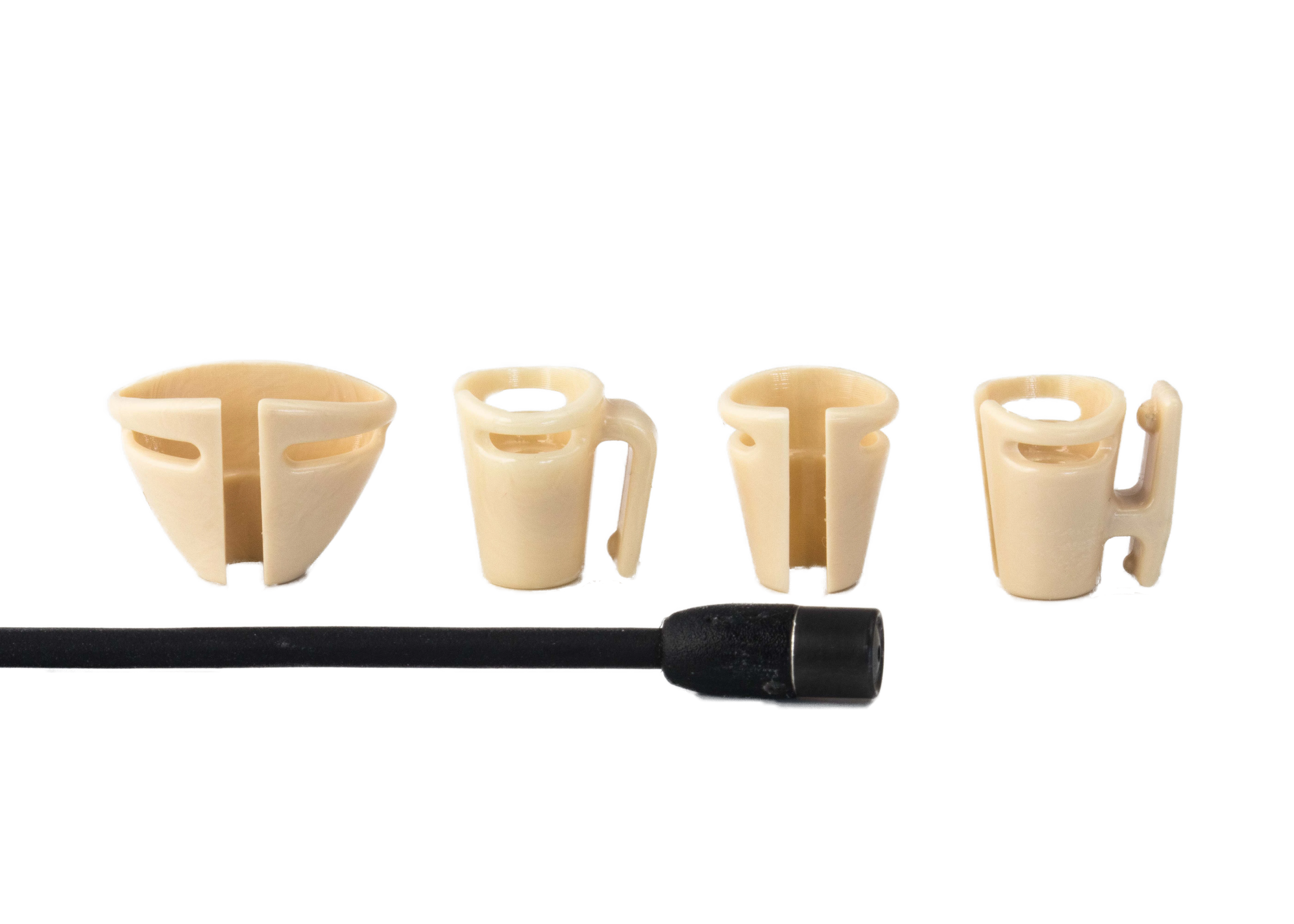 Clips - 4er Set Hide a Mic | Wonka Audio