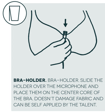 BRA-HOLDER für Sanken COS-11 Hide a Mic | Wonka Audio