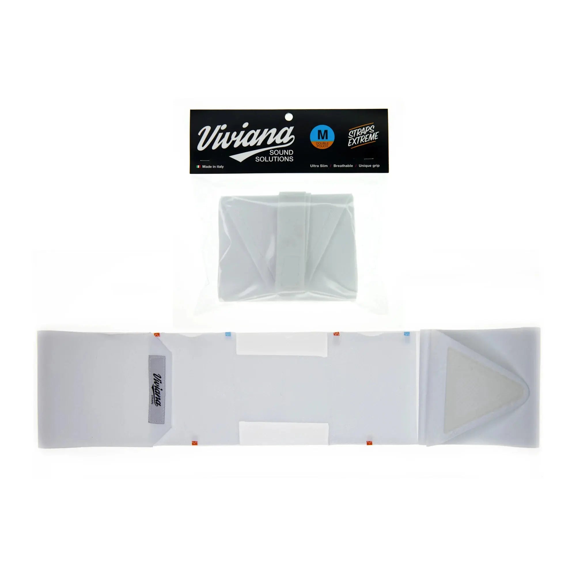 Viviana Straps Waist Double Pouch Extreme – M Weiß