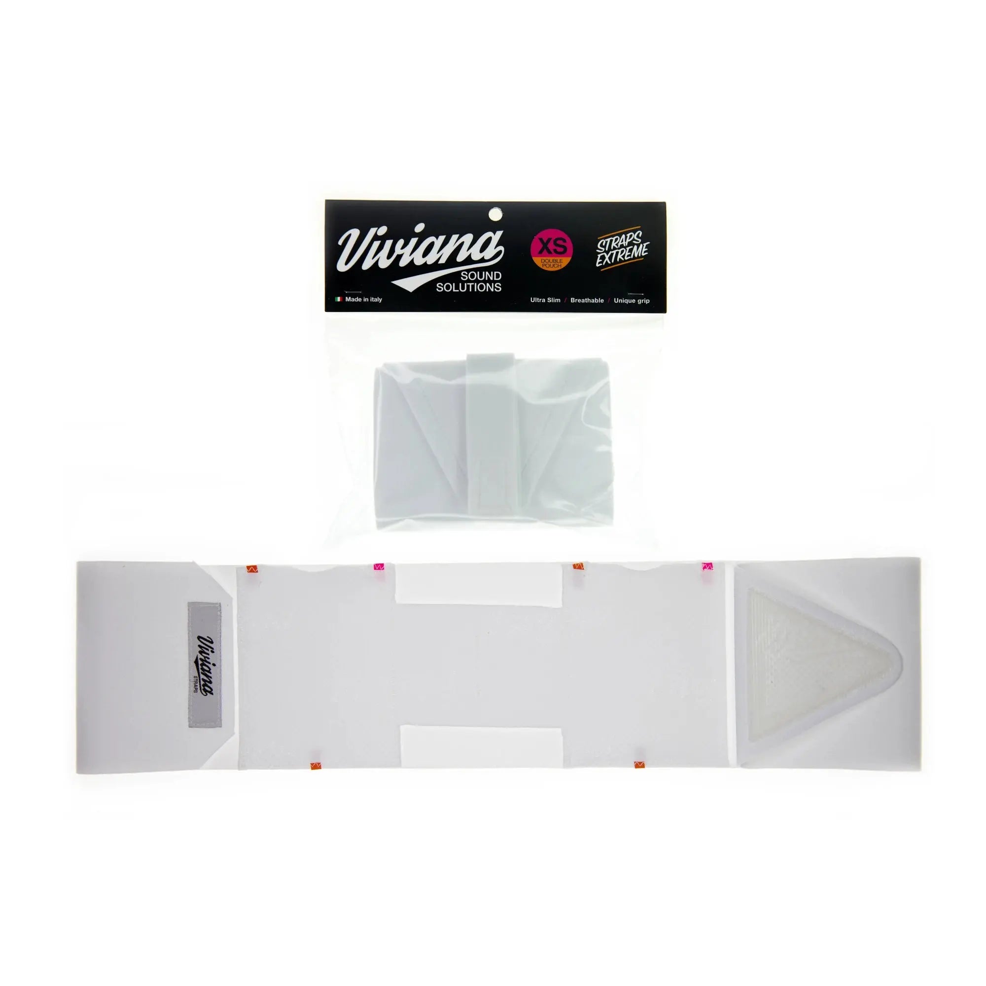 Viviana Straps Waist Double Pouch Extreme – XS Weiß