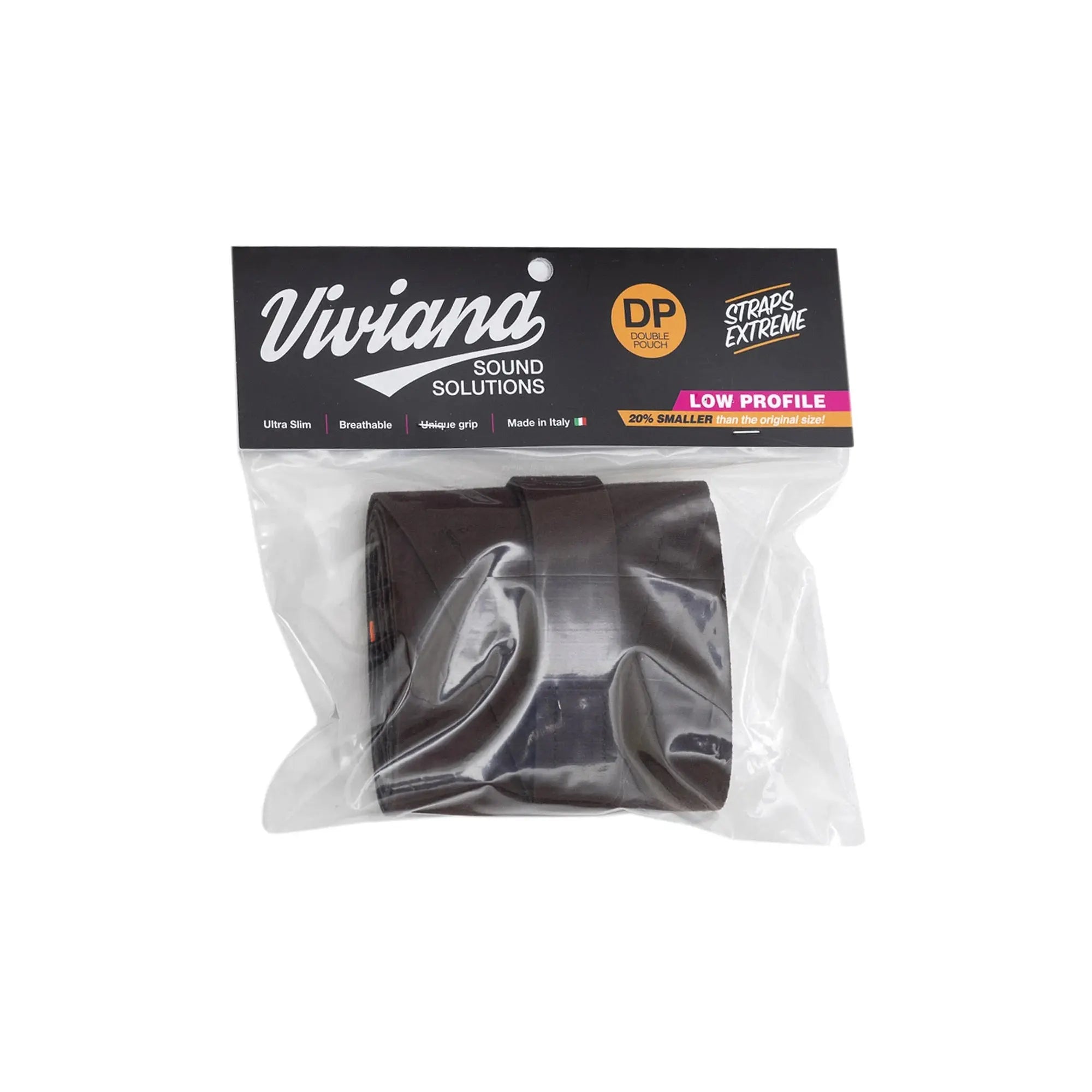 Viviana Straps Waist Double Pouch Low Profile – Braun