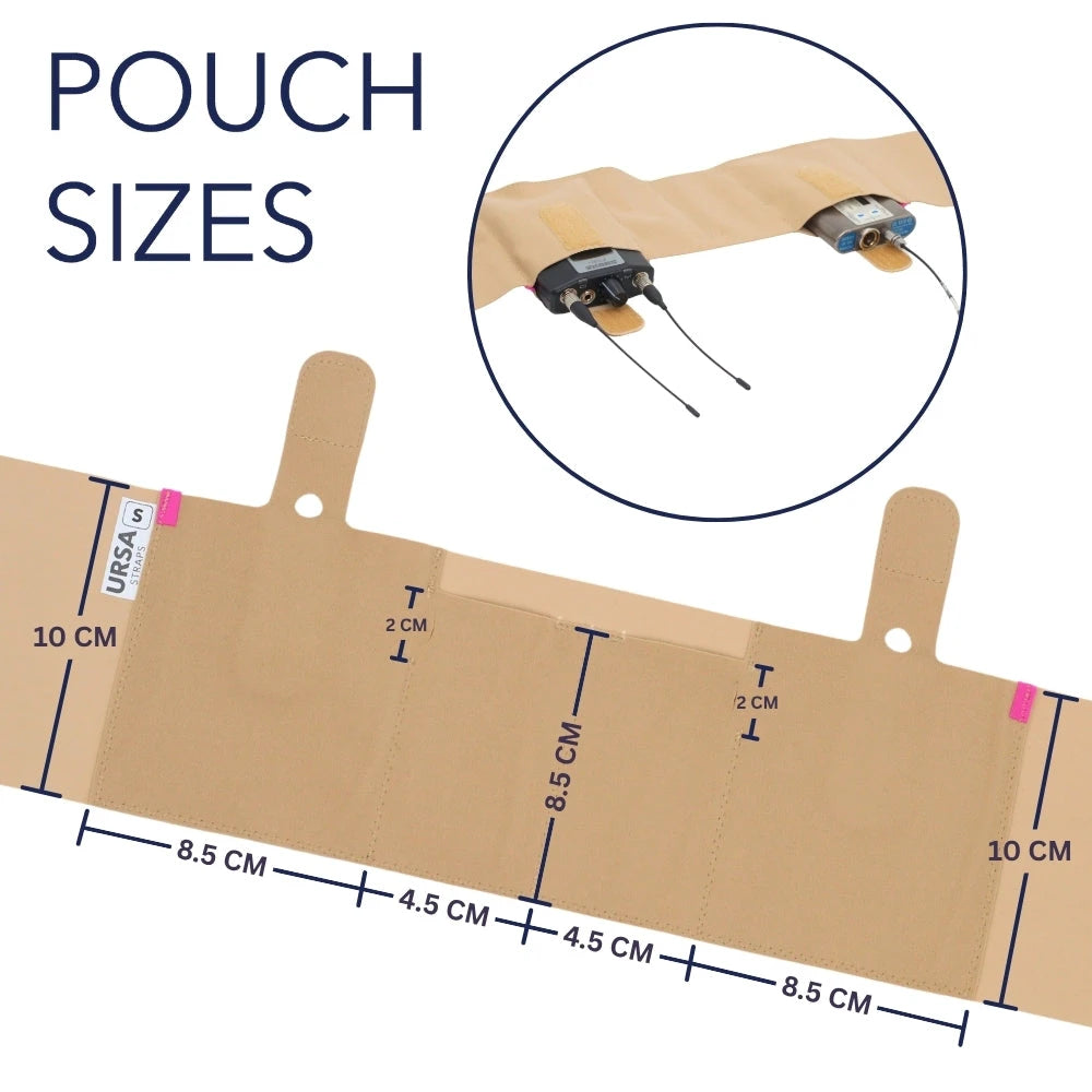 Live Straps Double Pouch  URSA |  Wonka Audio