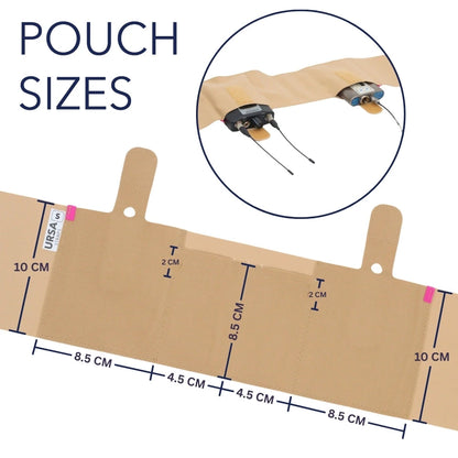 Live Straps Double Pouch  URSA |  Wonka Audio