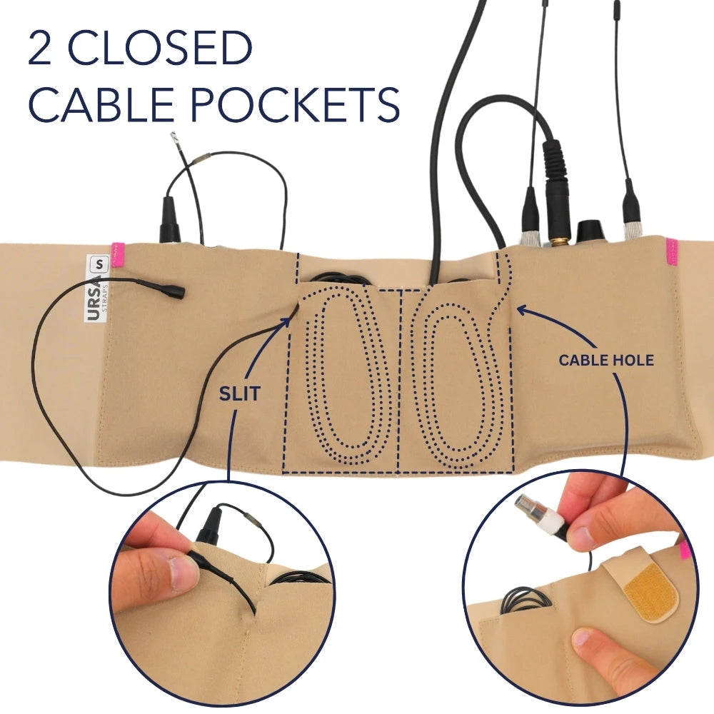 Live Straps Double Pouch  URSA |  Wonka Audio