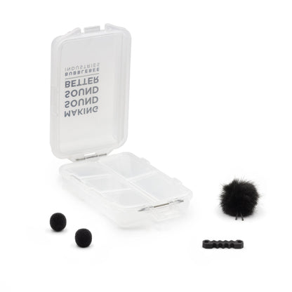 Bubblebee Outdoor Mic Kit für Deity W.Lav Pro – BBI-OMK-DWLP-BK