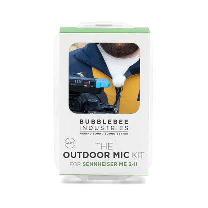 Bubblebee Outdoor Mic Kit für Sennheiser ME 2-II – BBI-OMK-ME2II-WH_packaging