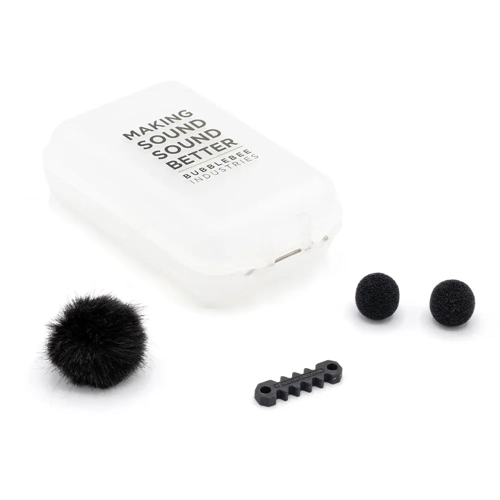 Bubblebee Outdoor Mic Kit für Røde Lavalier – BBI-OMK-RODE-BK_contents2