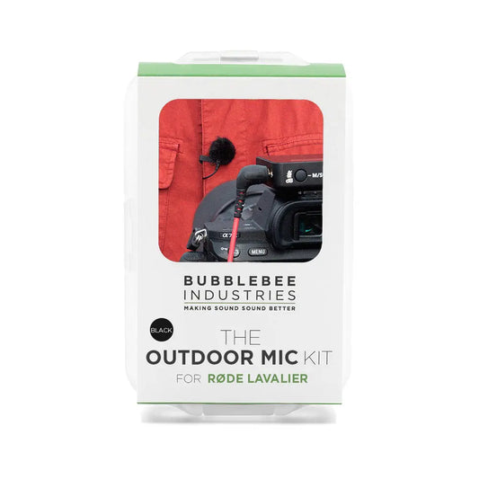 Bubblebee Outdoor Mic Kit für Røde Lavalier – BBI-OMK-RODE-BK_packaging