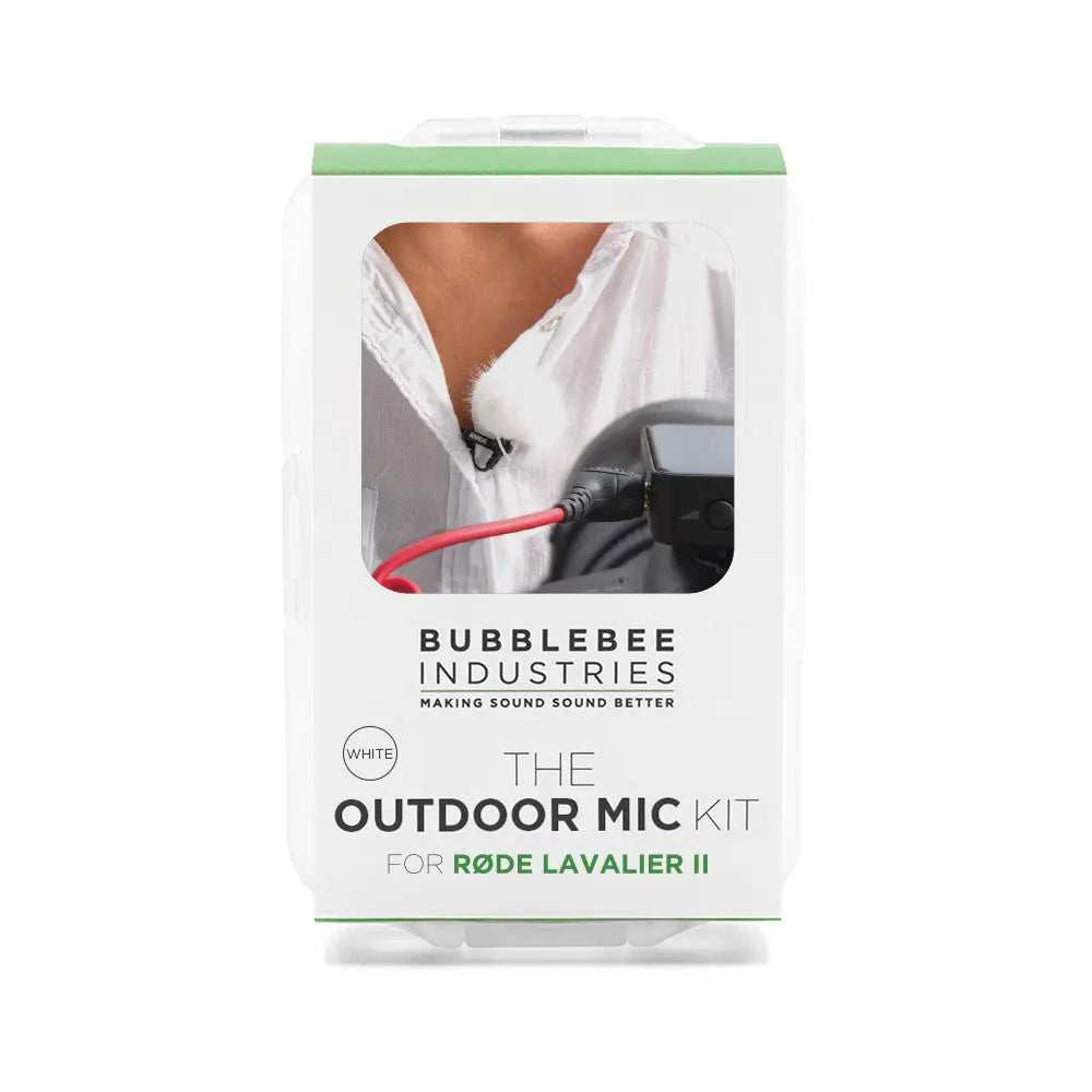 Bubblebee Outdoor Mic Kit für Røde Lavalier II – BBI-OMK-RODEII-WH_3