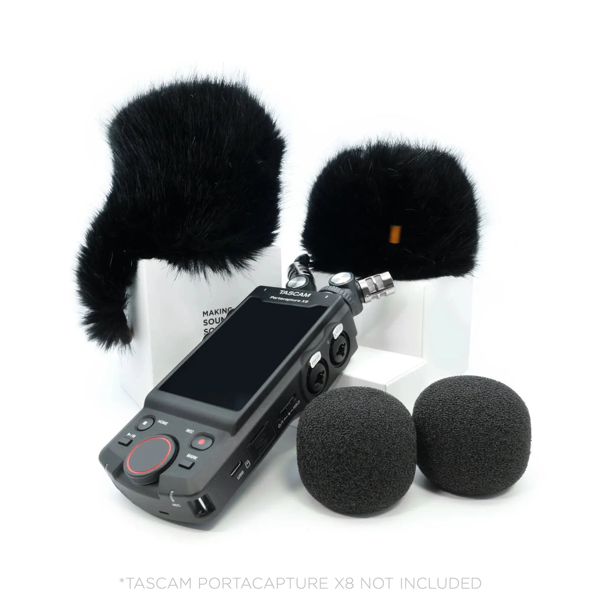 The Windkiller SE für Tascam Portacapture X8 – Produktfoto