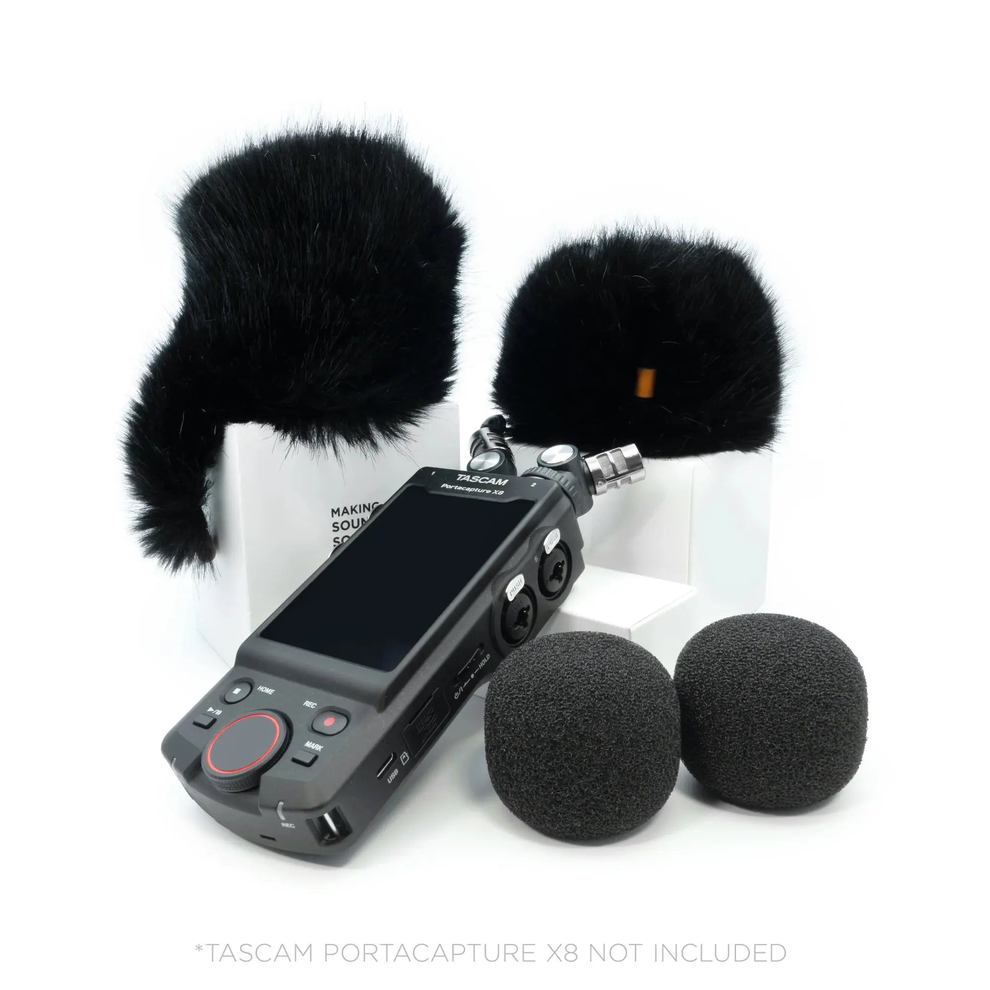 The Windkiller SE für Tascam Portacapture X8 – Produktfoto
