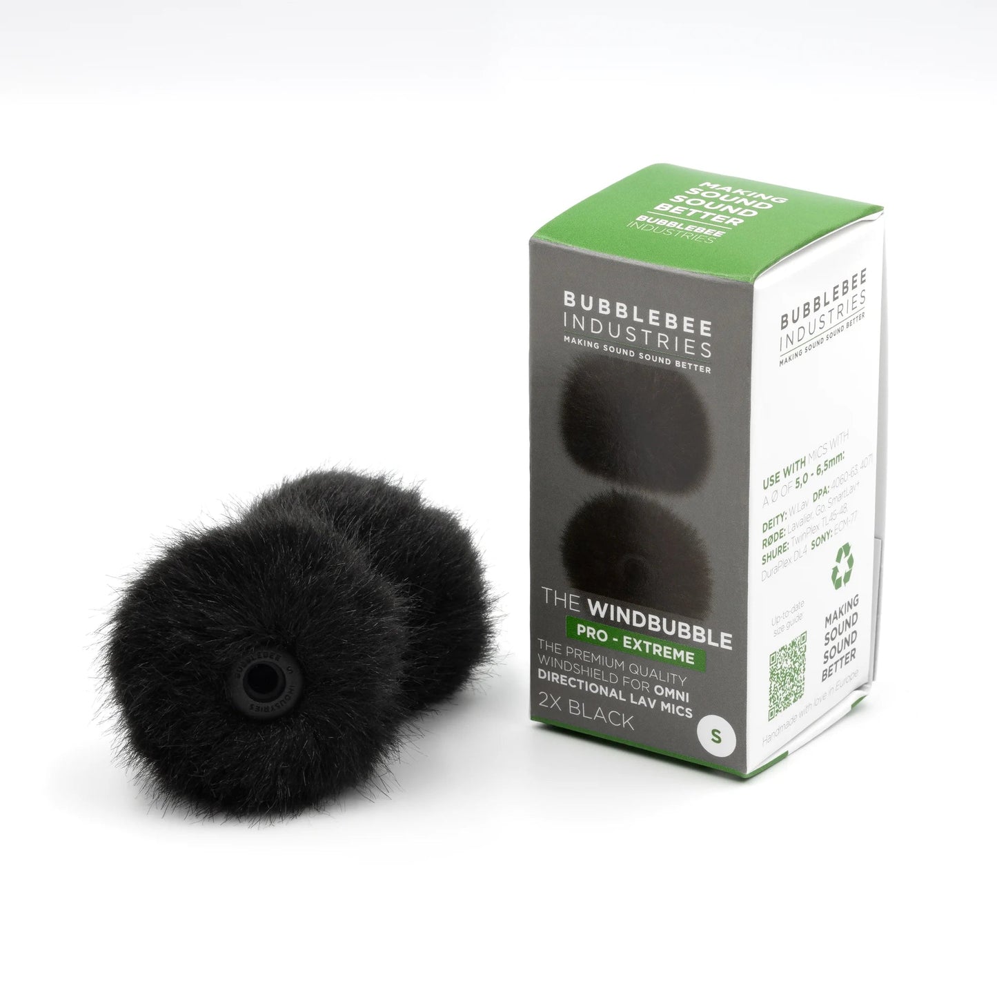 The Windbubble Pro | Twin Pack  Bubblebee Industries |  Wonka Audio