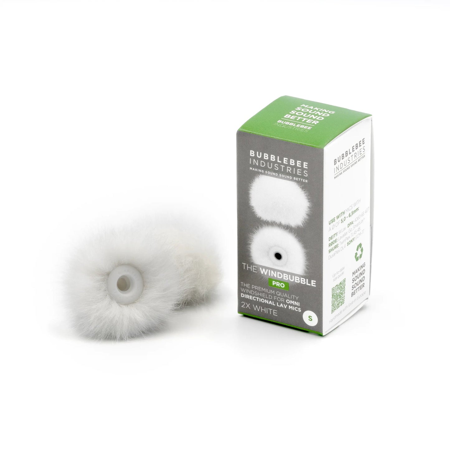 The Windbubble Pro | Twin Pack  Bubblebee Industries |  Wonka Audio