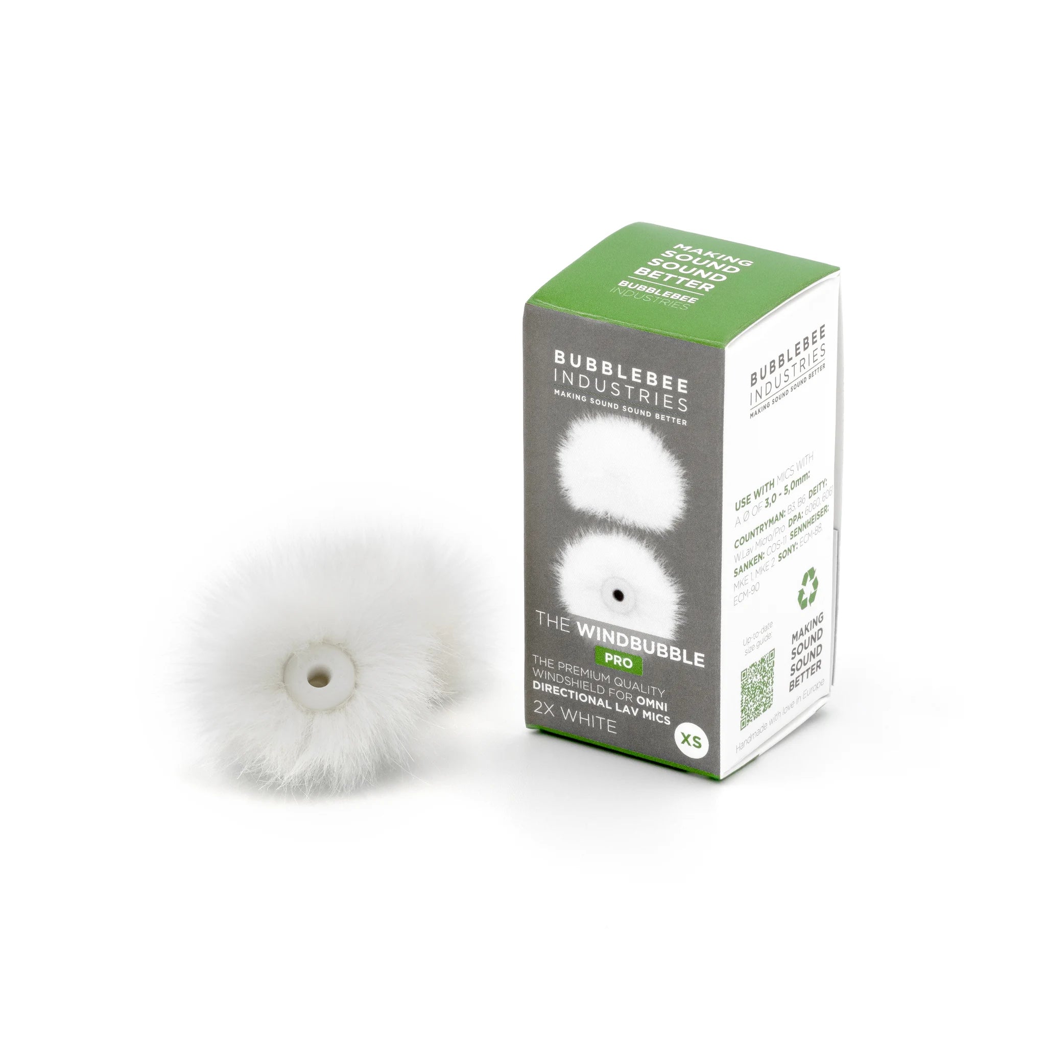 The Windbubble Pro | Twin Pack  Bubblebee Industries |  Wonka Audio