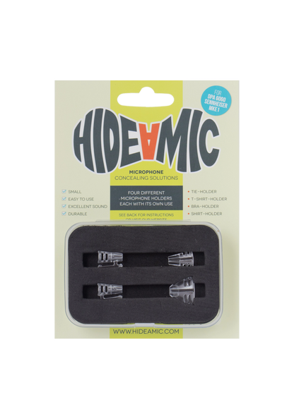 Clips - 4er Set  Hide a Mic |  Wonka Audio
