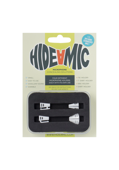 Clips - 4er Set  Hide a Mic |  Wonka Audio