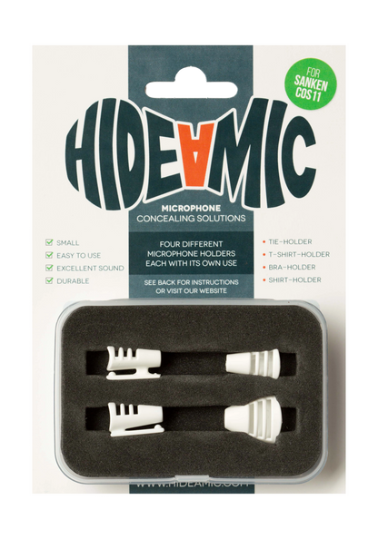 Clips - 4er Set  Hide a Mic |  Wonka Audio