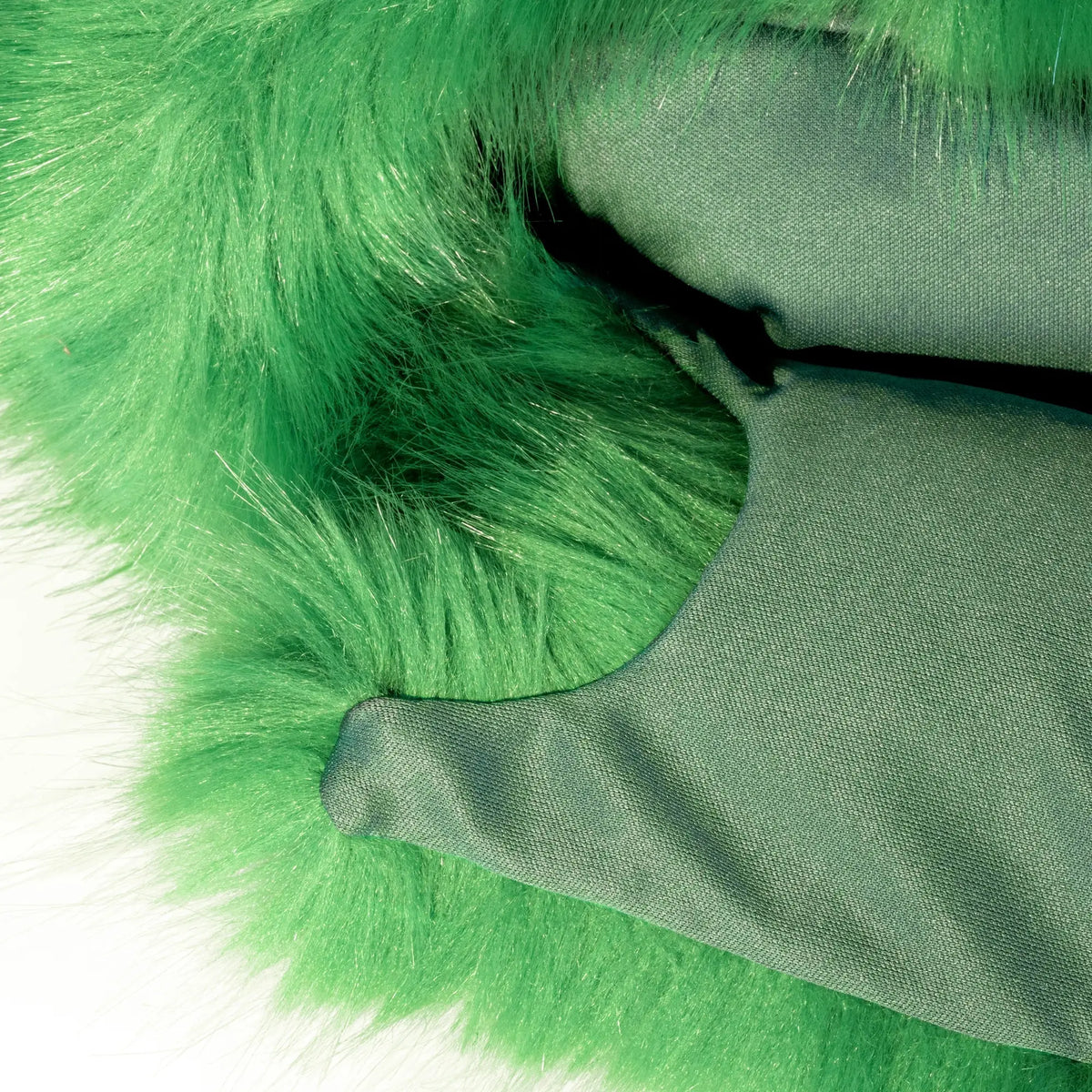 The Fur Wind Jacket – Cinela Piano Grün – lining
