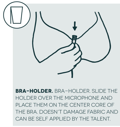 BRA-HOLDER FÜR DPA 4060/4061/4071 Countryman B3  Hide a Mic |  Wonka Audio
