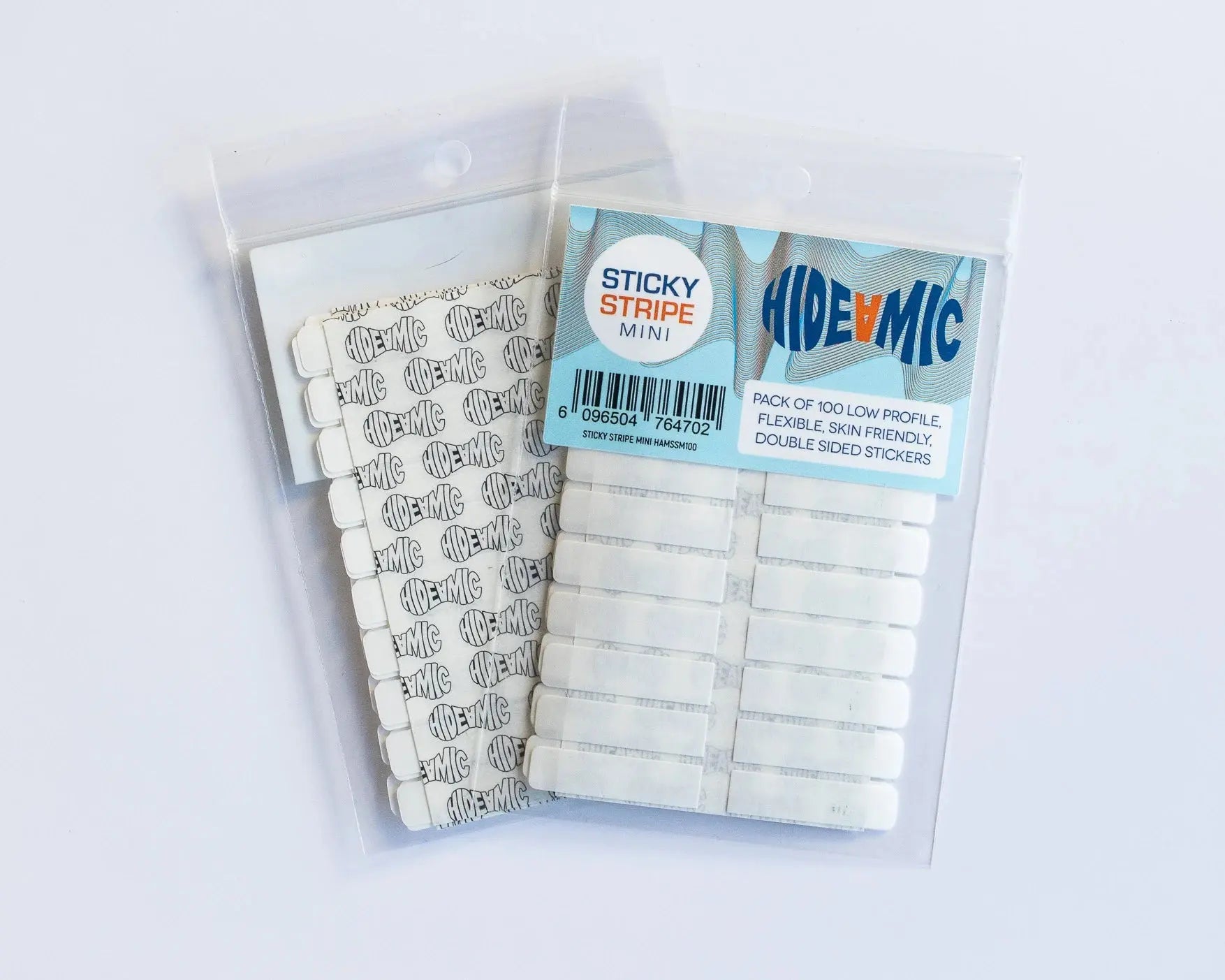 Hide-a-mic Sticky Stripe Mini – 100 Stück