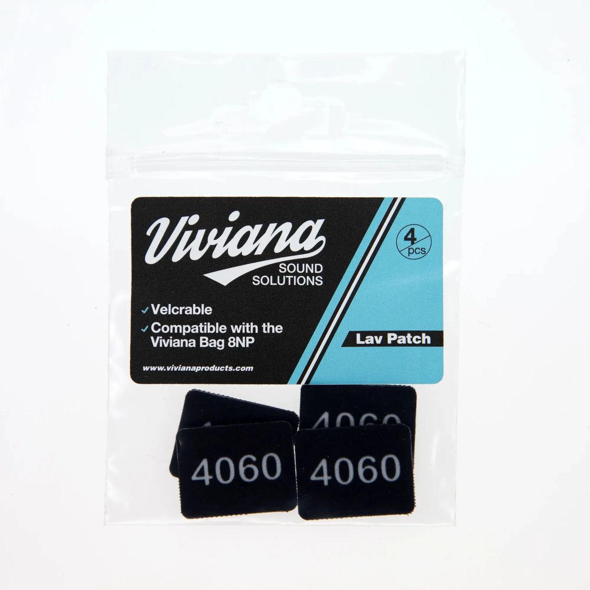 Viviana Lav Patch – 4060 Schwarz