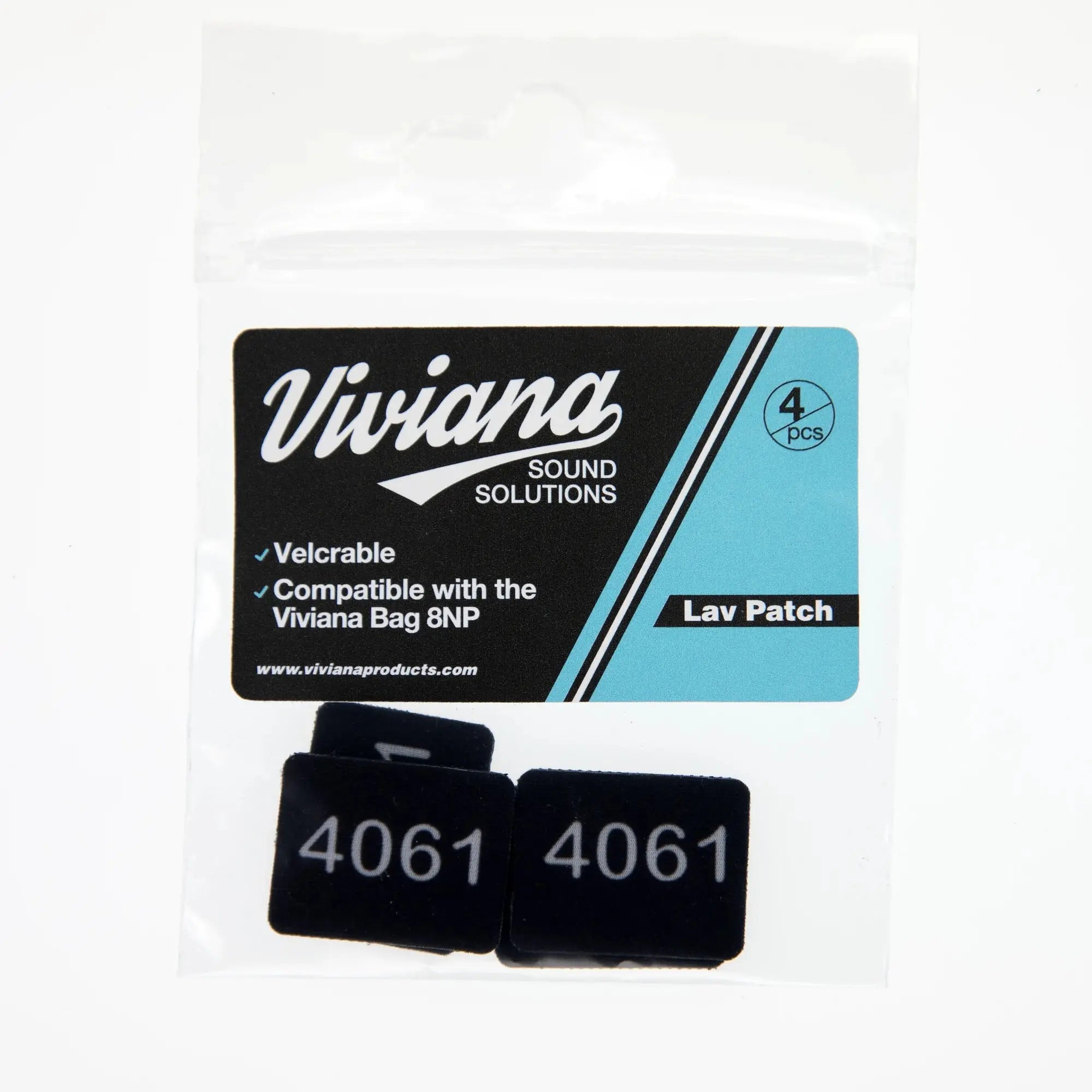 Viviana Lav Patch – 4061 Schwarz