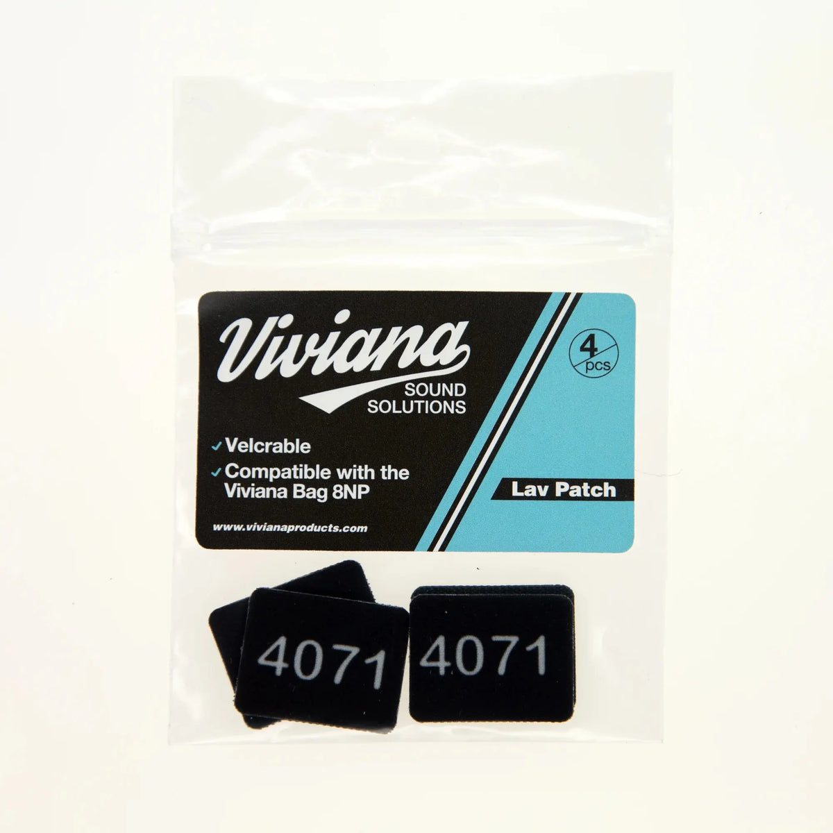 Viviana Lav Patch – 4071 Schwarz