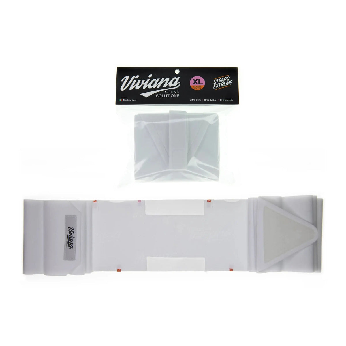 Viviana Straps Waist Double Pouch Extreme – XL Weiß