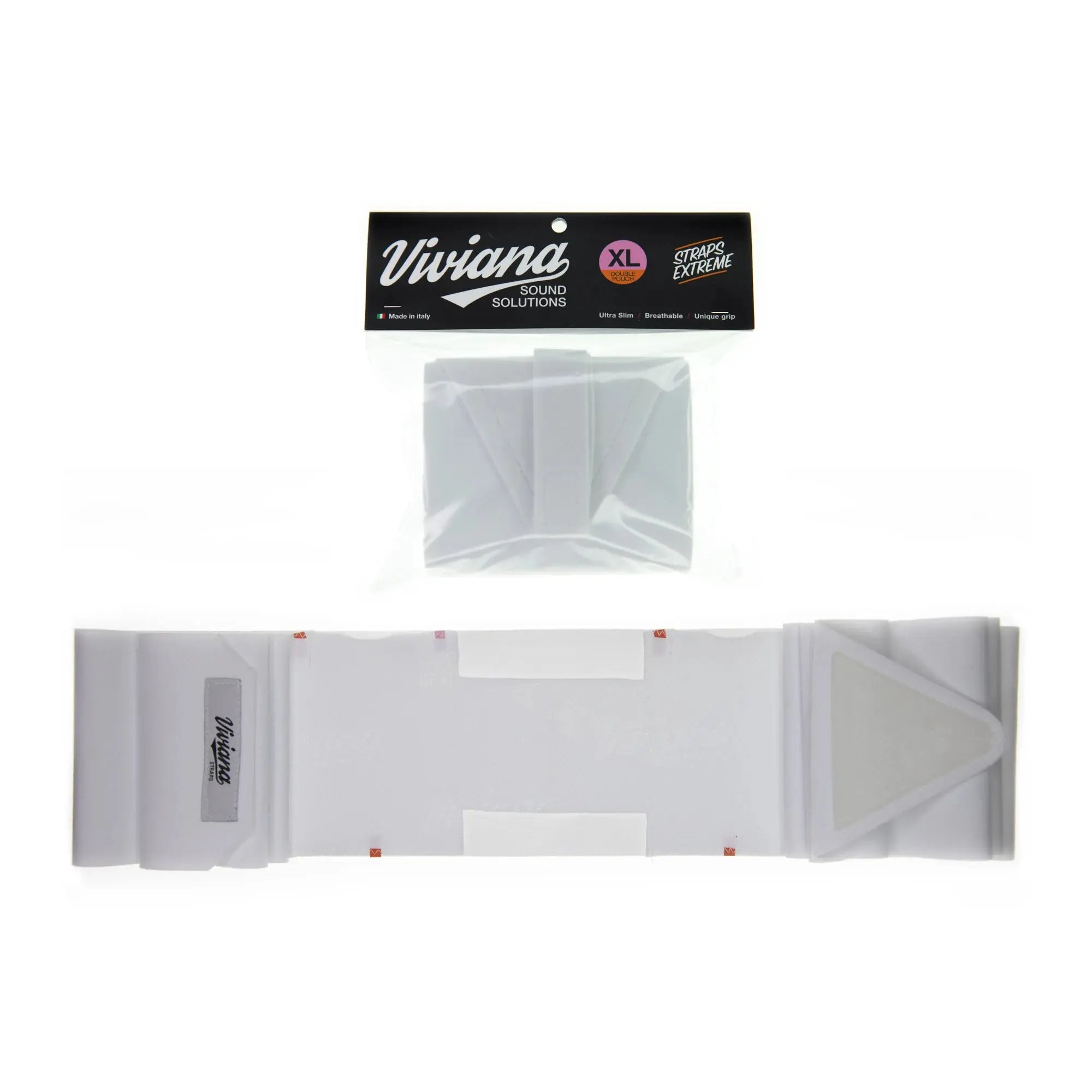 Viviana Straps Waist Double Pouch Extreme – XL Weiß