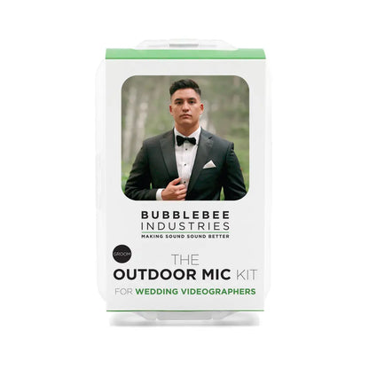 The Wedding Outdoor Mic Kit – Groom – BBI-OMK-WV-GROOM packaging